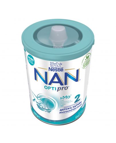 Преходно мляко на прах Nestle Nan - OptiPro 2, опаковка 400 g - 4