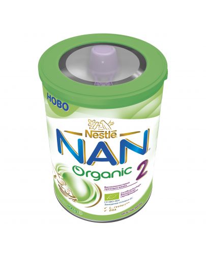 Преходно мляко на прах Nestle Nan - Organic 2, опаковка 400 g - 4