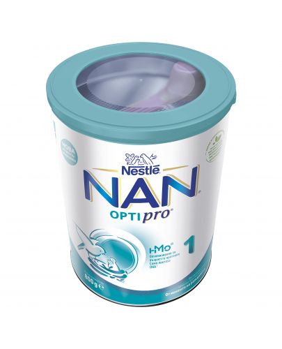 Мляко на прах за кърмачета Nestle Nan - Optipro 1, опаковка 800g - 4