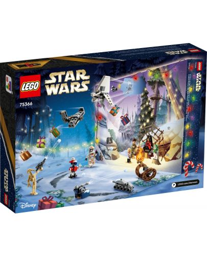 Адвент календар LEGO Star Wars - 2023 (75366) - 2