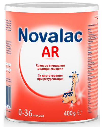 Адаптирано мляко Novalac AR, 400 g - 1