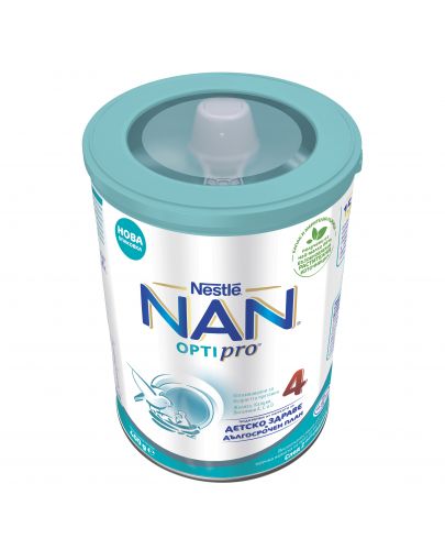 Млечна напитка на прах Nestle Nan - Optipro 4, опаковка 400 g - 4