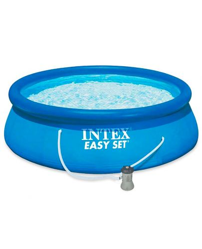 AGP басейн Intex Easy Set с филтърна помпа - 396 x 84 cm - 1