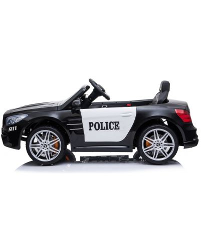 Акумулаторна кола Kikka Boo - Licensed Mercedes Benz SL500 Police, черна - 6