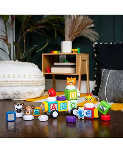 Активна играчка Baby Einstein - Кубчета, Connect & Create, 24 части - 3
