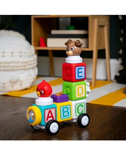 Активна играчка Baby Einstein - Кубчета, Connect & Create, 24 части - 2