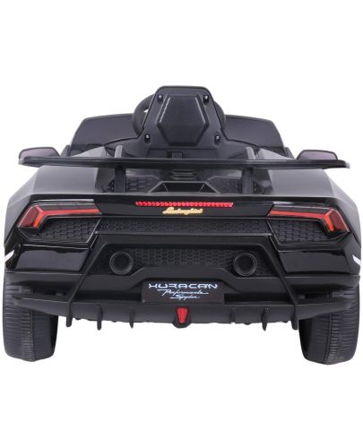 Акумулаторна кола Chipolino - Lamborghini Huracan, черна, с EVA гуми - 5