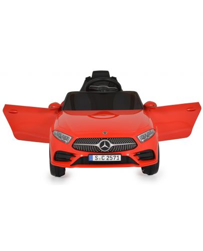 Акумулаторна кола Moni - Mercedes-Benz CLS 350, червена - 3