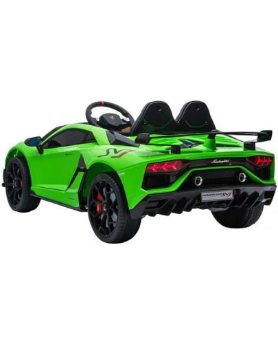 Акумулаторна кола Chipolino - Lamborghini Aventador SVJ, зелена - 2