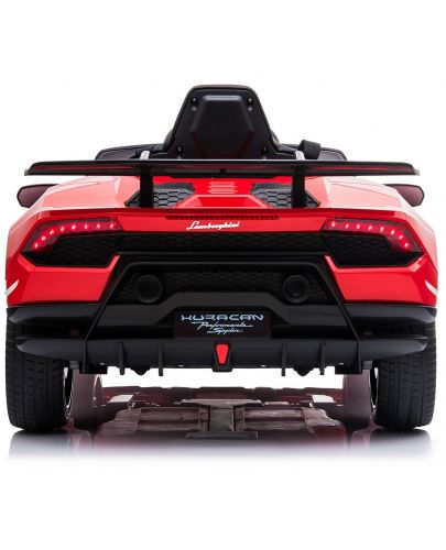Акумулаторна кола Chipolino - Lamborghini Huracan, червена, с EVA гуми - 4