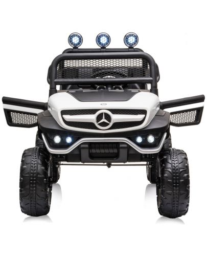 Акумулаторен джип Chipolino - Mercedes Unimog, бял - 8