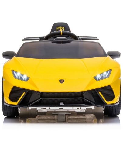 Акумулаторна кола Chipolino - Lamborghini Huracan, жълта, с EVA гуми - 2