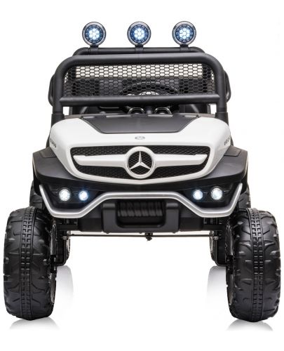 Акумулаторен джип Chipolino - Mercedes Unimog, бял - 2