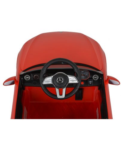 Акумулаторна кола Moni - Mercedes-Benz CLS 350, червена - 6