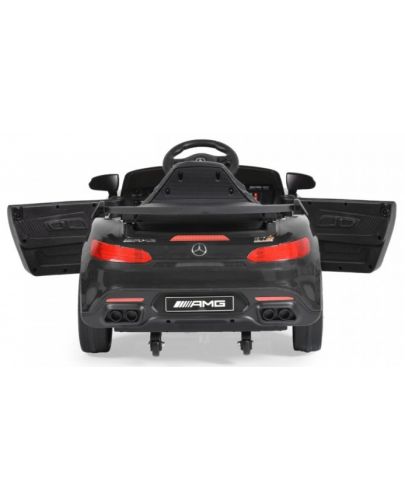 Акумулаторна кола Moni Toys - Mercedes AMG GTR, черна - 4