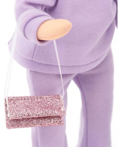 Аксесоари за кукла Orange Toys Sweet Sisters - Розови обувки, чанта и розов кичур - 4