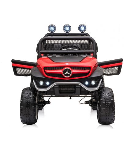 Акумулаторен джип Chipolino - Mercedes Unimog, червен - 7