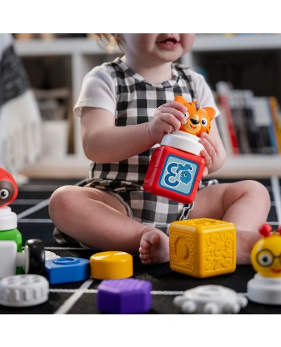 Активна играчка Baby Einstein - Кубчета, Click & Create, 20 части - 9