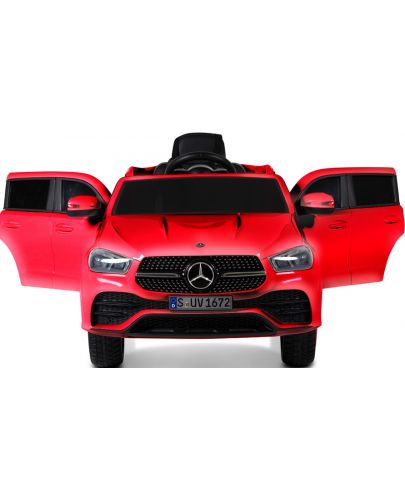 Акумулаторен джип Moni - Mercedes GLE450, червен металик - 4