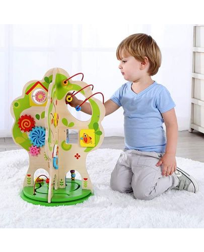 Активна играчка Tooky toy - Въртящо се дърво - 2