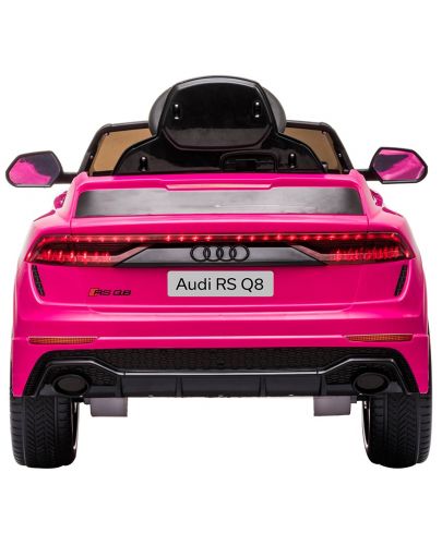 Акумулаторна кола Kikka Boo - Licensed Audi RSQ8, розова - 3