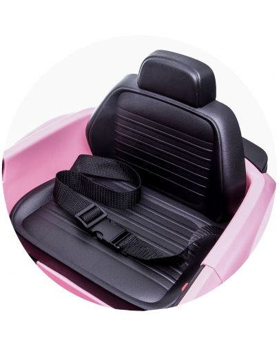 Акумулаторна кола Chipolino - VW Beetle Dune Convertible, розова - 9