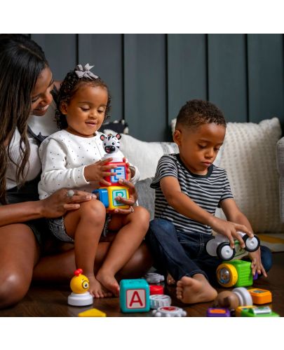 Активна играчка Baby Einstein - Кубчета, Connect & Create, 24 части - 7