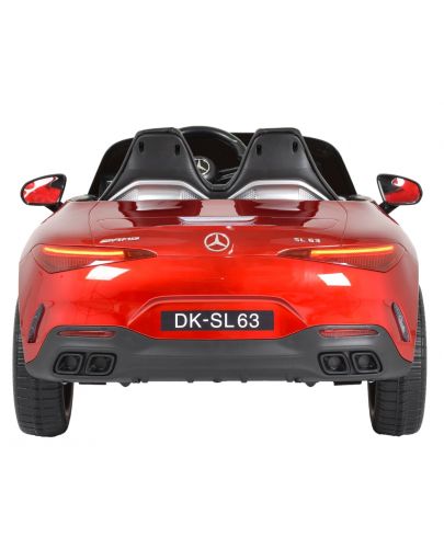 Акумулаторна кола Moni - Mercedes-Benz DK-SL63, червена - 4