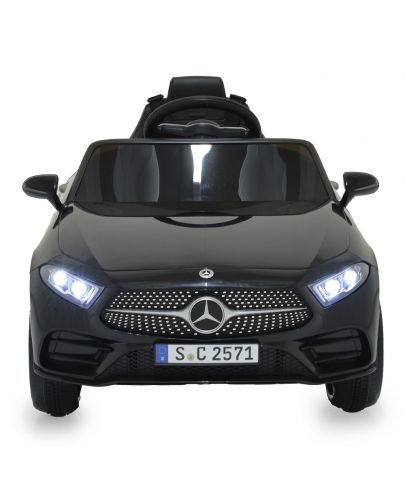 Акумулаторна кола Moni - Mercedes-Benz CLS 350, черна - 4