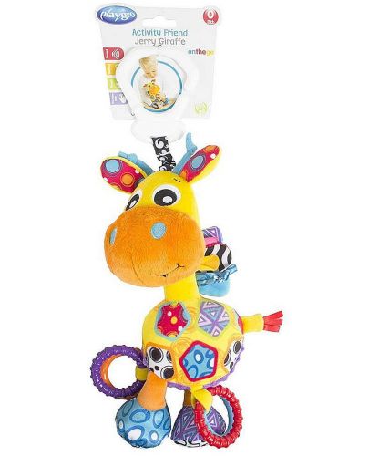 Активна играчка Playgro - Жирафчето Джери, 25 cm - 2