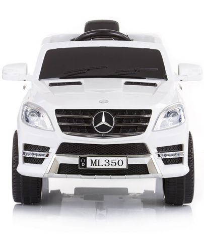 Акумулаторна кола Chipolino - Mercedes Benz ML 350, бяла - 2