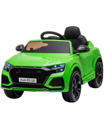 Акумулаторна кола KikkaBoo - Licensed Audi RSQ8, Green SP - 1