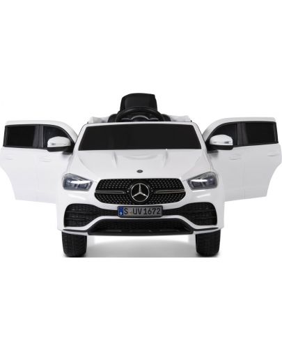 Акумулаторен джип Moni - Mercedes GLE450, бял - 4