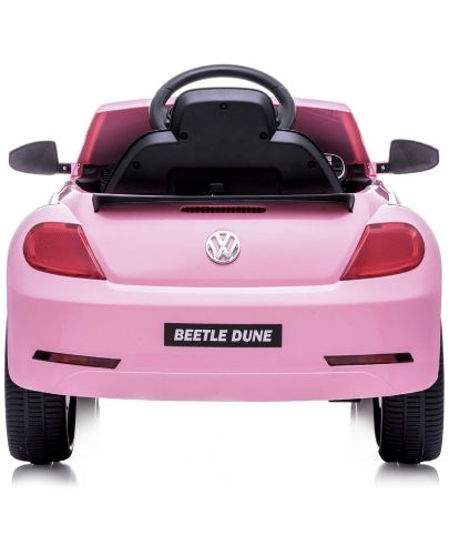 Акумулаторна кола Chipolino - VW Beetle Dune Convertible, розова - 5