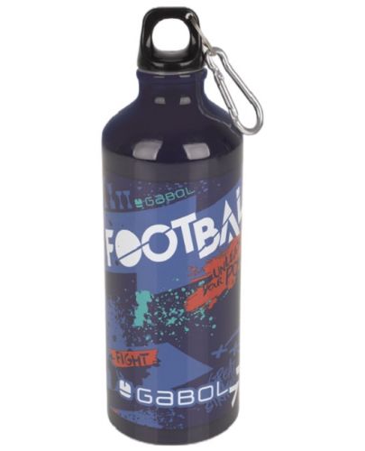 Алуминиева бутилка за вода Gabol Attack, 600 ml - 1