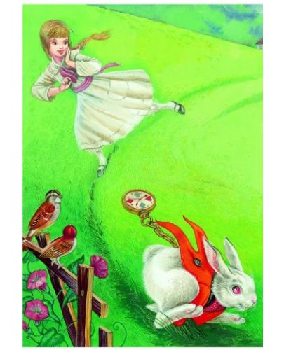 Алиса в страната на чудесата и в огледалния свят (Луксозно илюстровано издание с твърди корици) - 2
