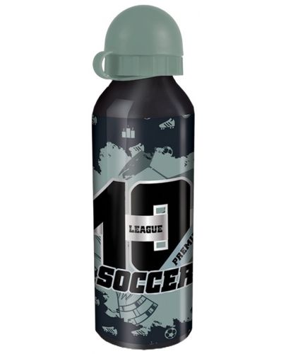 Алуминиева бутилка S. Cool - Soccer, 500 ml - 1