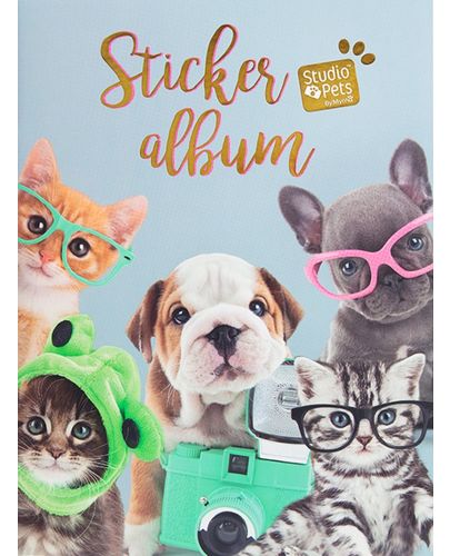 Албум със стикери Paso Studio Pets - Приятели - 1