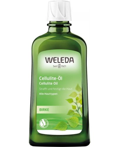 Антицелулитно масло Weleda - С бреза, 200 ml - 1