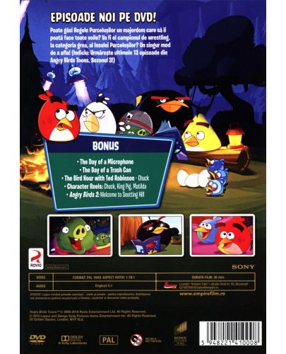 Angry Birds Toons - Сезон 3 - част 2 (DVD) - 2