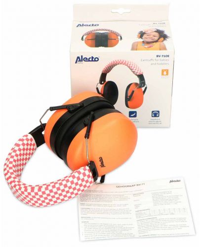 Антифон за бебета и малки деца Alecto - Оранжев - 5