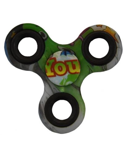 Антистрес играчка Raya Toys - Многоцветен Fidget Spinner, асортимент - 3
