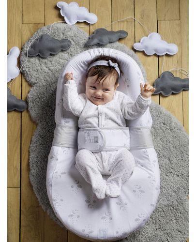 Анатомично гнездо Red Castle - Cocoonababy, Dreamy Clouds - 4
