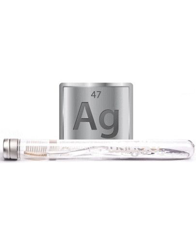 Антибактериална четка за зъби Nano-B - Сребро, Кристал - 3