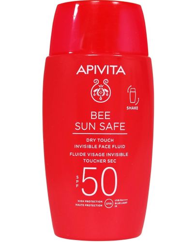 Apivita Bee Sun Комплект - Слънцезащитен флуид и Гел-крем, SPF 50, 50 + 100 ml (Лимитирано) - 2