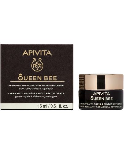 Apivita Queen Bee Околоочен крем, 15 ml - 2