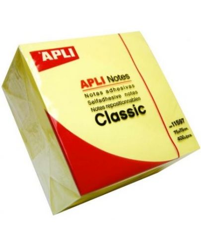Самозалепващи листчета APLI - 75 х 75 mm, 400 броя - 1