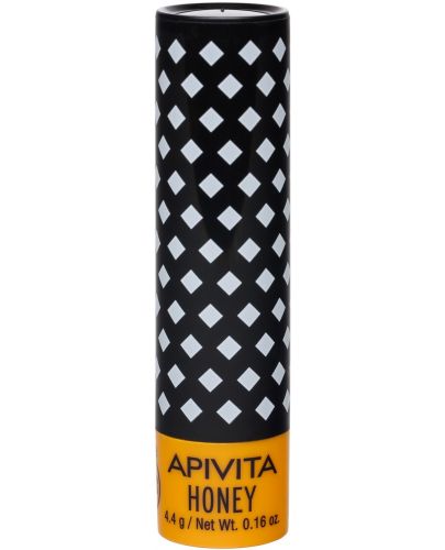 Apivita Lip Carè Стик за устни, мед, 4.4 g - 1