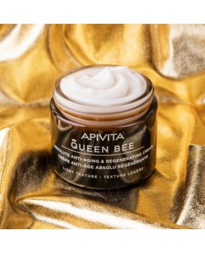 Apivita Queen Bee Комплект - Дневен лек крем, Серум и Околоочен крем, 50 + 10 + 2 ml - 2