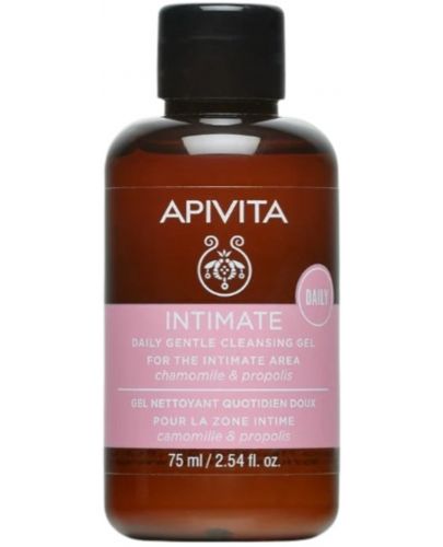 Apivita Intimate Care Eжедневен гел за интимна хигиена, pH 5, 75 ml - 1